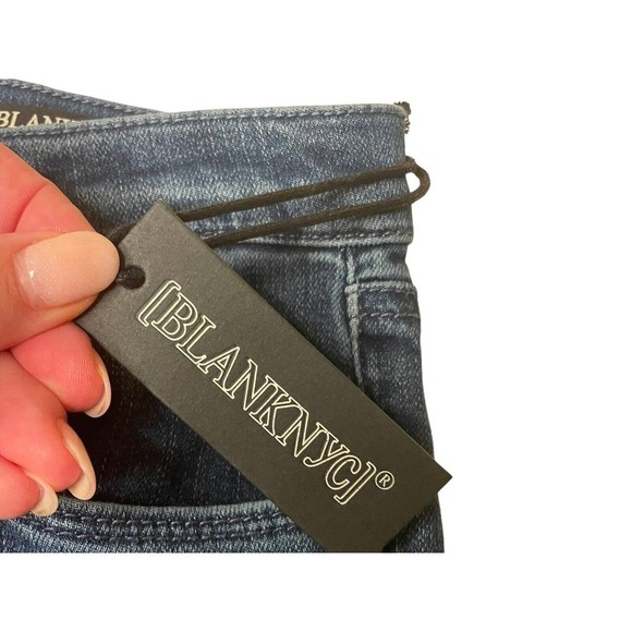 BlankNYC The Great Jones High Rise Skinny Jeans Women's Size 27 NWT Blue - Picture 9 of 10